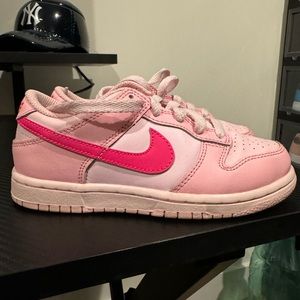 Used (PS) Nike Dunk Low 'Triple Pink' size 13C